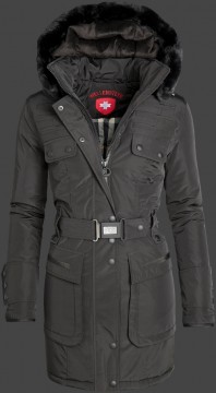 Jacken-Coat Mystery TiSaAirTec Schwarz Jacke Damen Winter