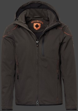 Jacken-Coat Nitrospeed ElaDuAirTec Ebony/Orange Jacke Herren Sommer
