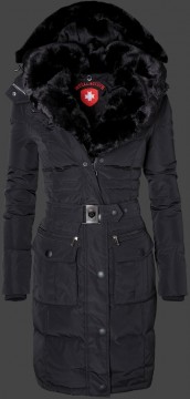 Jacken-Coat Opium TiSaAirTec Schwarz Jacke Damen Winter