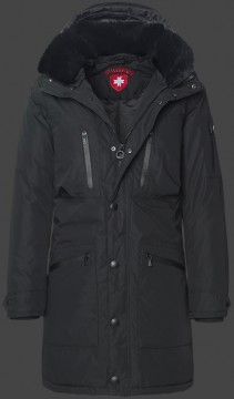 Jacken-Coat Palladium MiPeJaqAirTec Schwarz Jacke Herren Winter