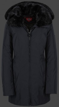 Jacken-Coat Paris PolyHiTec Darknavy Jacke Damen Winter