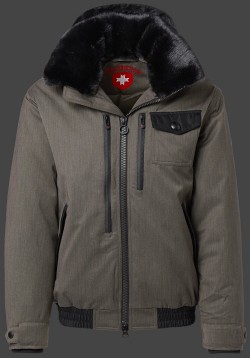 Jacken-Coat Patrol BosAirTec Saltpepper Jacke Herren Winter