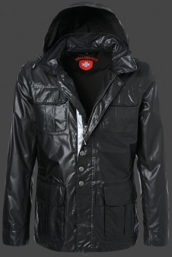 Jacken-Coat Police SunWaxAirTec Schwarz Jacke Herren Sommer