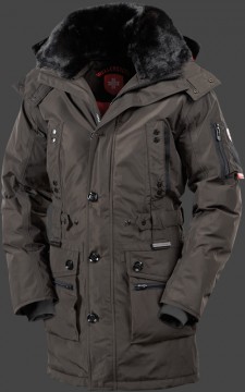 Jacken-Coat Quasar HaHeMeAirTec Graphit Jacke Herren Winter
