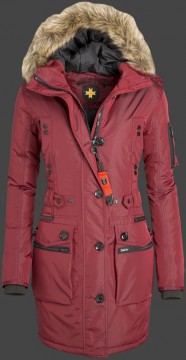 Jacken-Coat Quasar Lady GolDoxAirTec Darkred Jacke Damen Winter