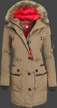 Jacken-Coat Quasar Lady GolDoxAirTec Khaki Jacke Damen Winter