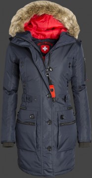 Jacken-Coat Quasar Lady GolDoxAirTec Midnightblue Jacke Damen Winter