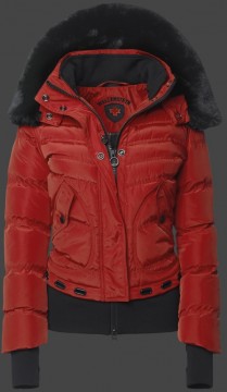 Jacken-Coat Queens TiSaAirTec Darkred Jacke Damen Winter