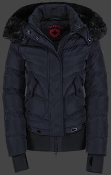 Jacken-Coat Queens TiSaAirTec Midnightblue Jacke Damen Winter