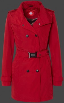 Jacken-Coat Raja TiSaAirTec Darkred Jacke Damen Sommer
