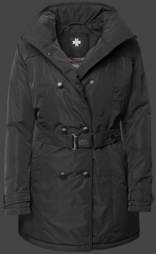 Jacken-Coat Raja Winter MiPeJaqAirTec Schwarz Jacke Damen Winter