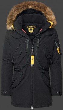 Jacken-Coat Rescue Parka HDDAirTec Schwarz Jacke Herren Winter