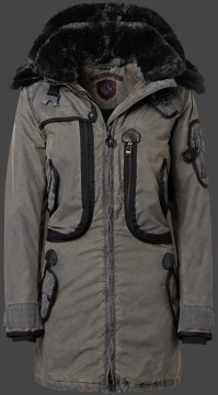Jacken-Coat Rescue Parka Lady Winter CobexRibAirTec Anthrazit Jacke Damen Winter