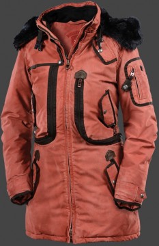 Jacken-Coat Rescue Parka Lady Winter CottoAirTec Darkred Jacke Damen Winter