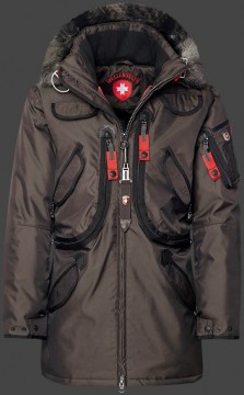 Jacken-Coat Rescue Parka RainbowAirTec Couverture Jacke Herren Winter