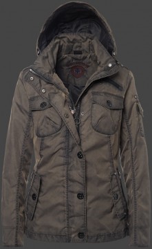 Jacken-Coat Retro Lady SprayTec Anthrazit Jacke Damen Sommer