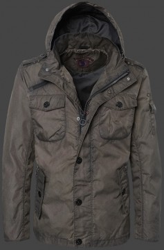 Jacken-Coat Retro SprayTec Anthrazit Jacke Herren Sommer