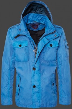Jacken-Coat Retro SprayTec Nauticblue Jacke Herren Sommer
