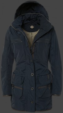 Jacken-Coat Rimini TiSaAirTec Dunkelblau Jacke Damen Sommer