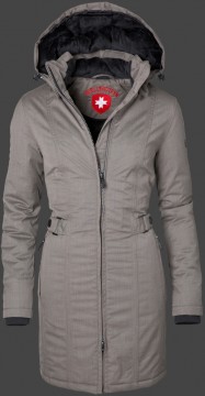 Jacken-Coat Riviera Parka SeBasLiAirTec Saltpepper Jacke Damen Winter
