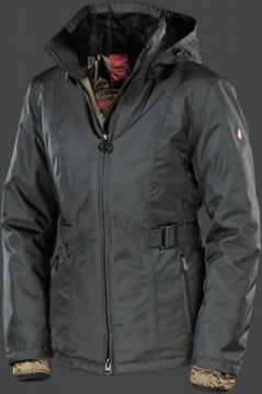 Jacken-Coat Riviera RainbowAirTec Schwarz Jacke Damen Winter