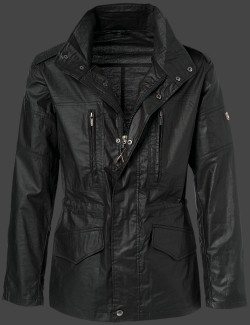 Jacken-Coat Safari PaperCottonAirTec Schwarz Jacke Herren Sommer