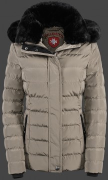 Jacken-Coat Santorin TiSaAirTec Darksand Jacke Damen Winter