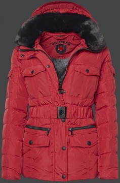 Jacken-Coat Scarlet SnoSeDuTec Rot Jacke Damen Winter