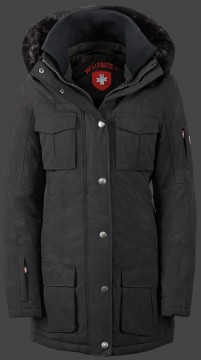 Jacken-Coat Schneezauber HDDAirTec Schwarz Jacke Damen Winter