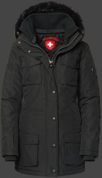 Jacken-Coat Schneezauber MiPeJaqAirTec Schwarz Jacke Damen Winter