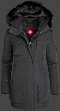 Jacken-Coat Schneezauber TiSaAirTec Schwarz Jacke Damen Winter