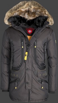 Jacken-Coat Seacliff RainbowAirTec Coffee Jacke Herren Winter