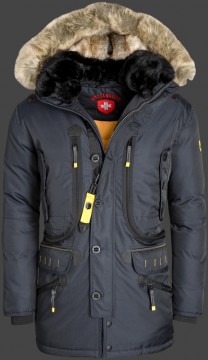 Jacken-Coat Seacliff RainbowAirTec Midnightblue Jacke Herren Winter