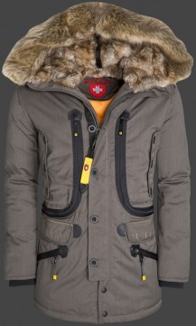 Jacken-Coat Seewolf BosAirTec Saltpepper Jacke Herren Winter