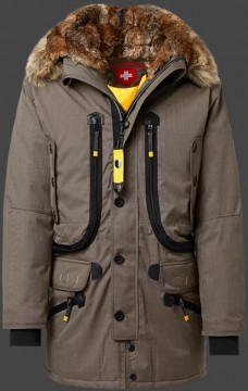Jacken-Coat Seewolf SeBasLiAirTec Saltpepper Jacke Herren Winter