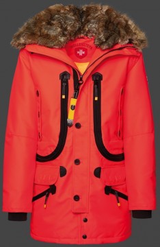 Jacken-Coat Seewolf SeNonAirTec Neonred Jacke Herren Winter