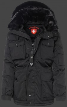 Jacken-Coat Siberia HeroeAirTec Schwarz Jacke Herren Winter