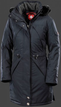 Jacken-Coat Sneeparka PolyAirLite Dunkelblau Jacke Damen Winter