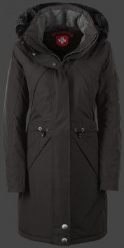 Jacken-Coat Sneeparka PolyAirLite Espresso Jacke Damen Winter