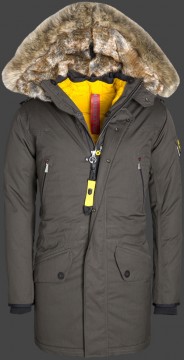 Jacken-Coat Snowdome AmBasLiAirTec Muskatpepper Jacke Herren Winter