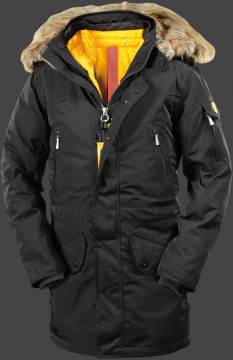 Jacken-Coat Snowdome BlackAirTec Schwarz Jacke Herren Winter