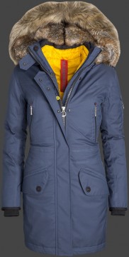 Jacken-Coat Snowdome Lady TwiMoAirTec Moonlightblue Jacke Damen Winter