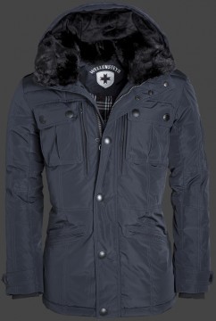 Jacken-Coat Snowdrift SnoMeSeDuTec Midnightblue Jacke Herren Winter