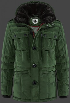 Jacken-Coat Snowdrift TiSaAirTec Nightgreen Jacke Herren Winter