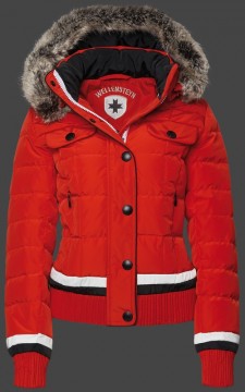 Jacken-Coat Snowflake TiSaAirTec Rot Jacke Damen Winter