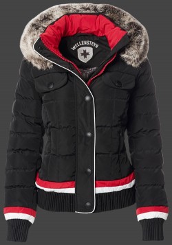 Jacken-Coat Snowflake TiSaAirTec Schwarz Jacke Damen Winter