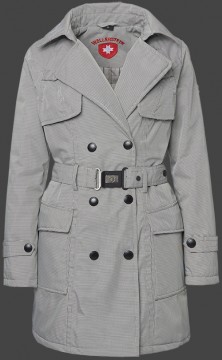 Jacken-Coat Society JaqPiAirTec Whiteblack Jacke Damen Winter