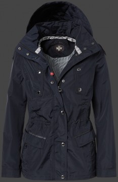 Jacken-Coat St.Etienne TiSaAirTec Dunkelblau Jacke Damen Sommer