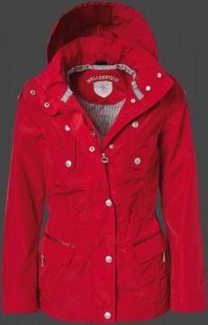 Jacken-Coat St.Etienne TiSaAirTec Rot Jacke Damen Sommer