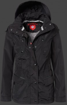 Jacken-Coat St.Etienne TiSaAirTec Schwarz Jacke Damen Sommer